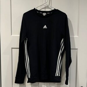 Adidas Black and White Sweatshirt
